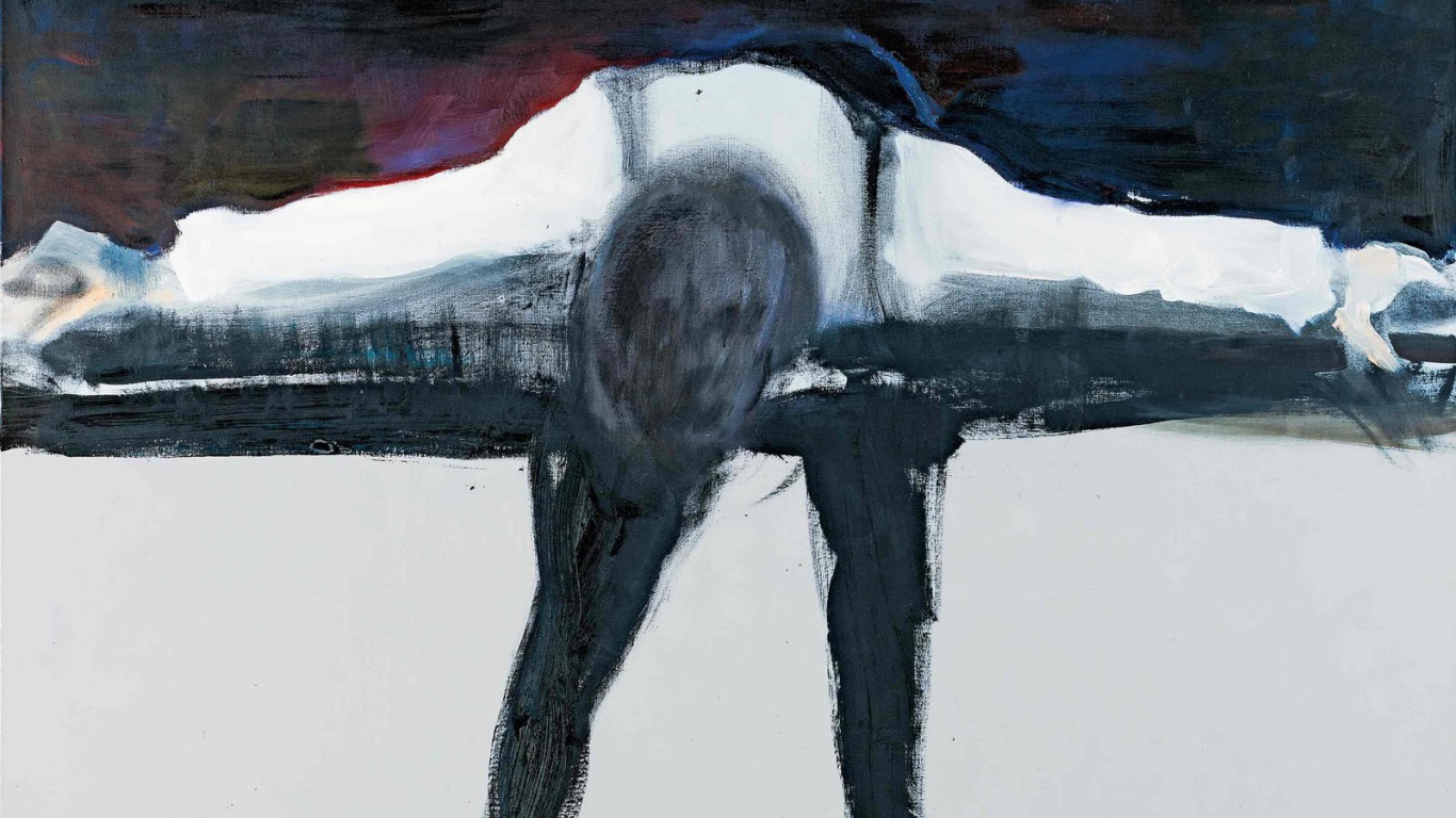 Картина Марлен Дюма - Измерение себе могилу