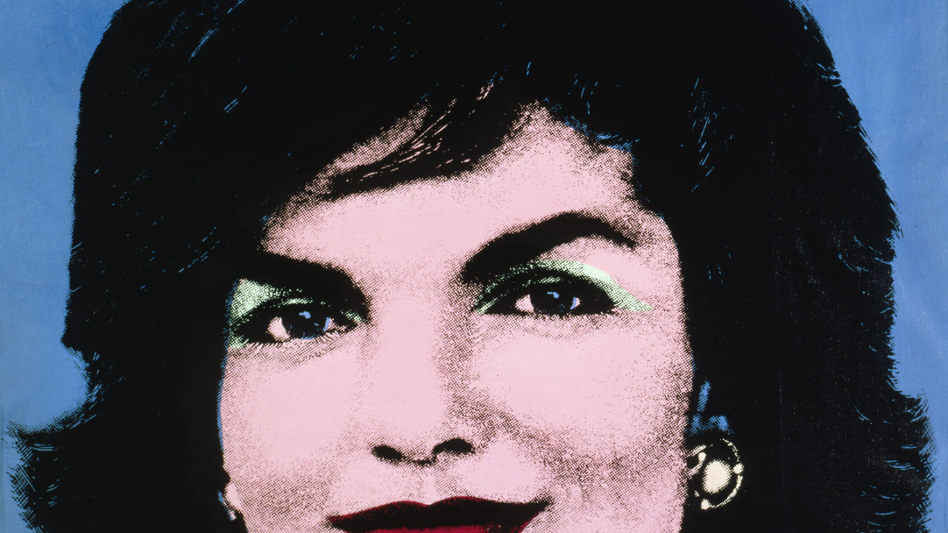 Картина Энди Уорхола Джекки