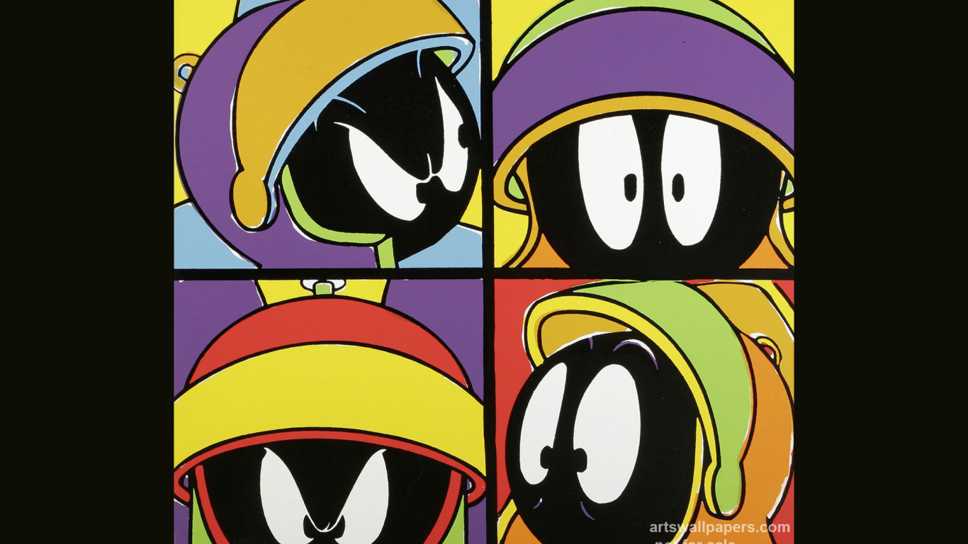 Картина Энди Уорхола мультфильмы