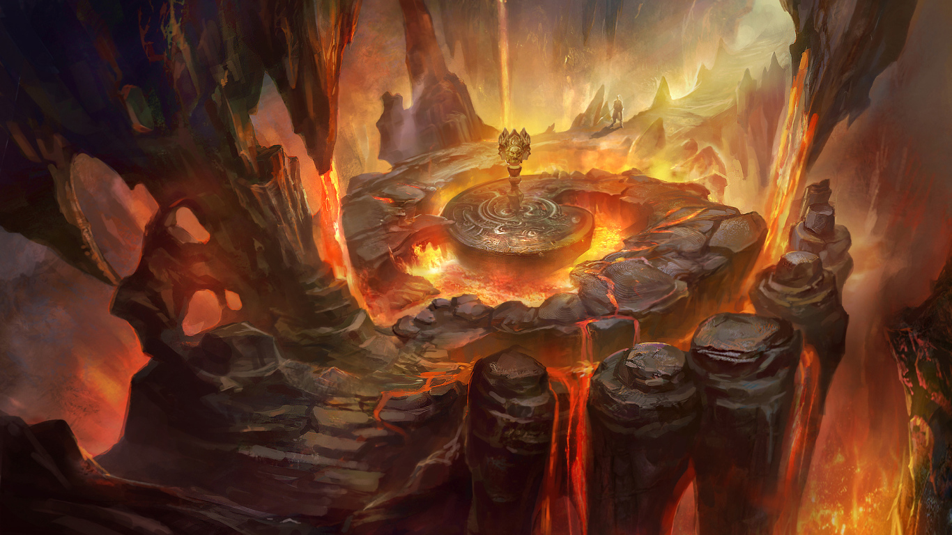 Потоки лавы