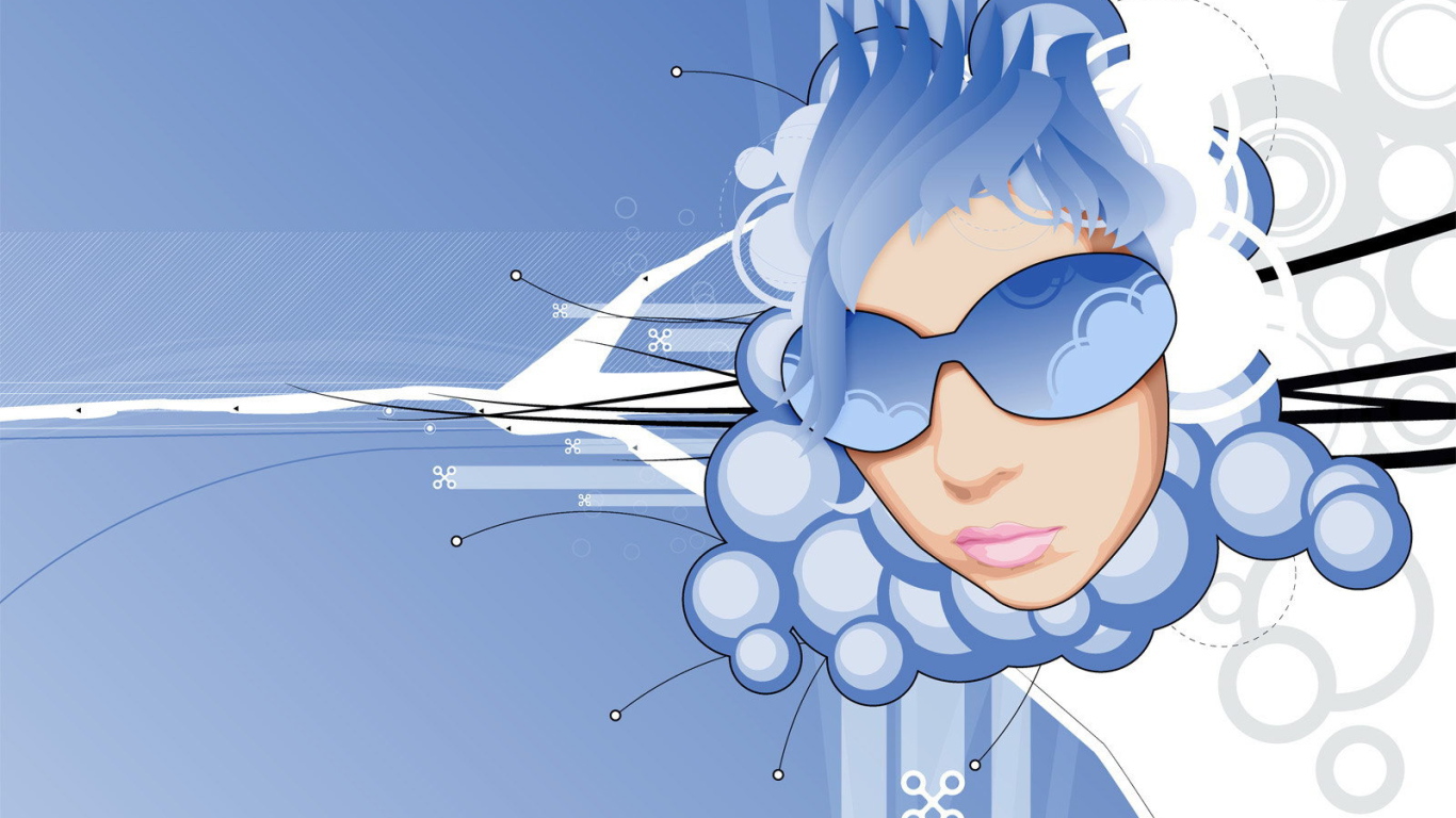 Лицо в очках