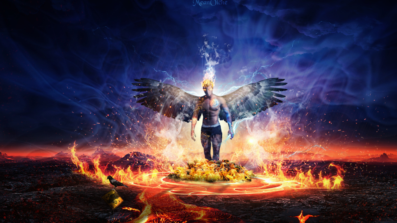 Ангел вышел из огня