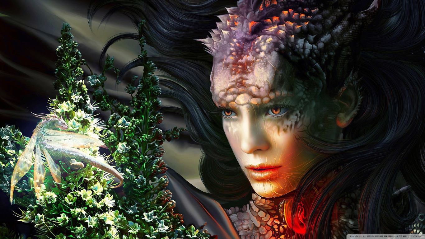 Женщина дракон