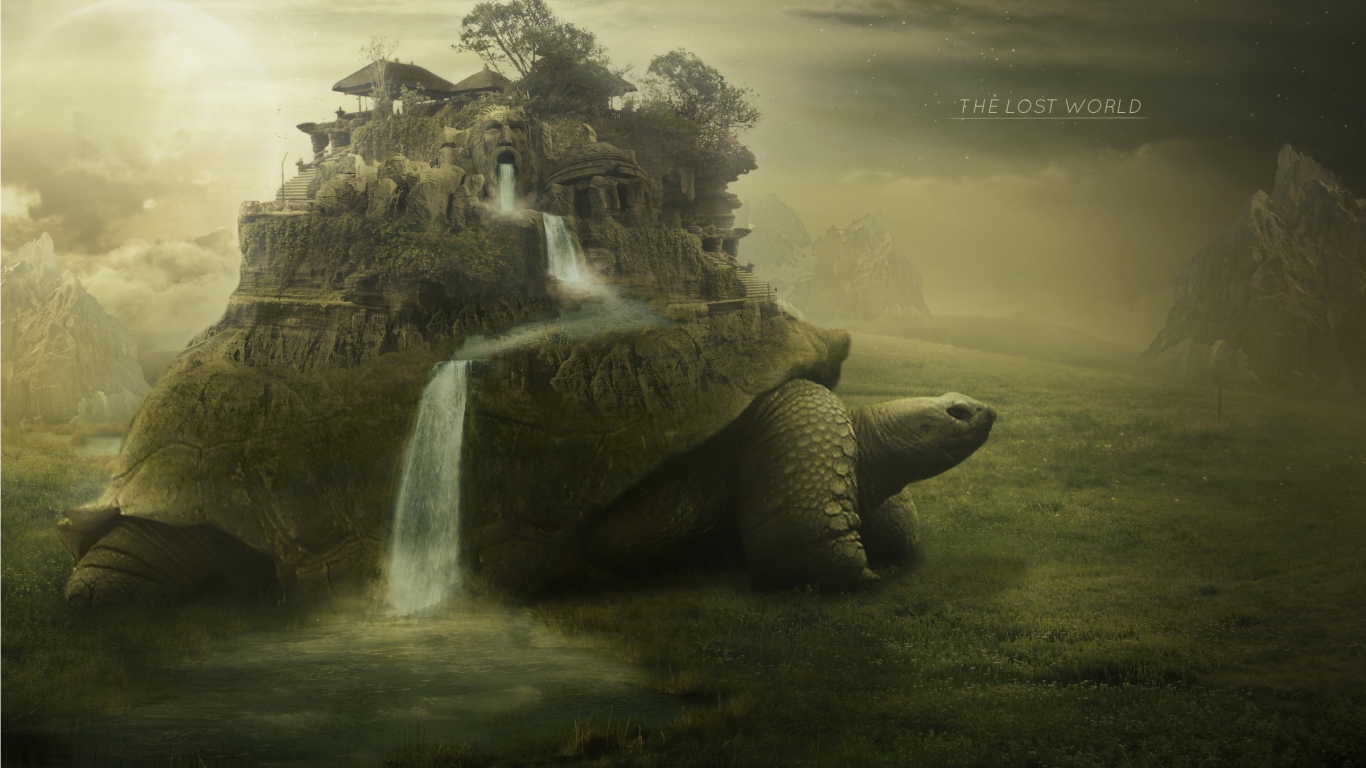 Дом на черепахе