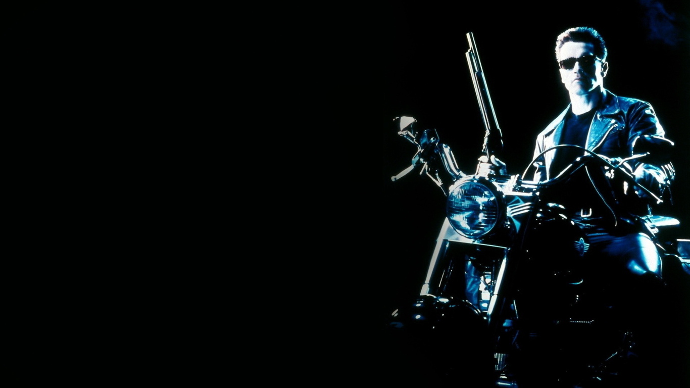 Терминатор на мотоцикле