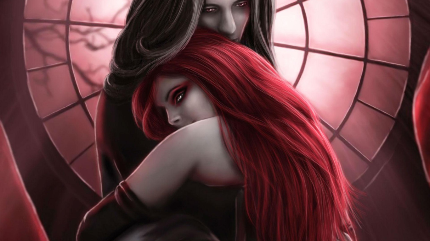 Настоящая любовь девушки вампира