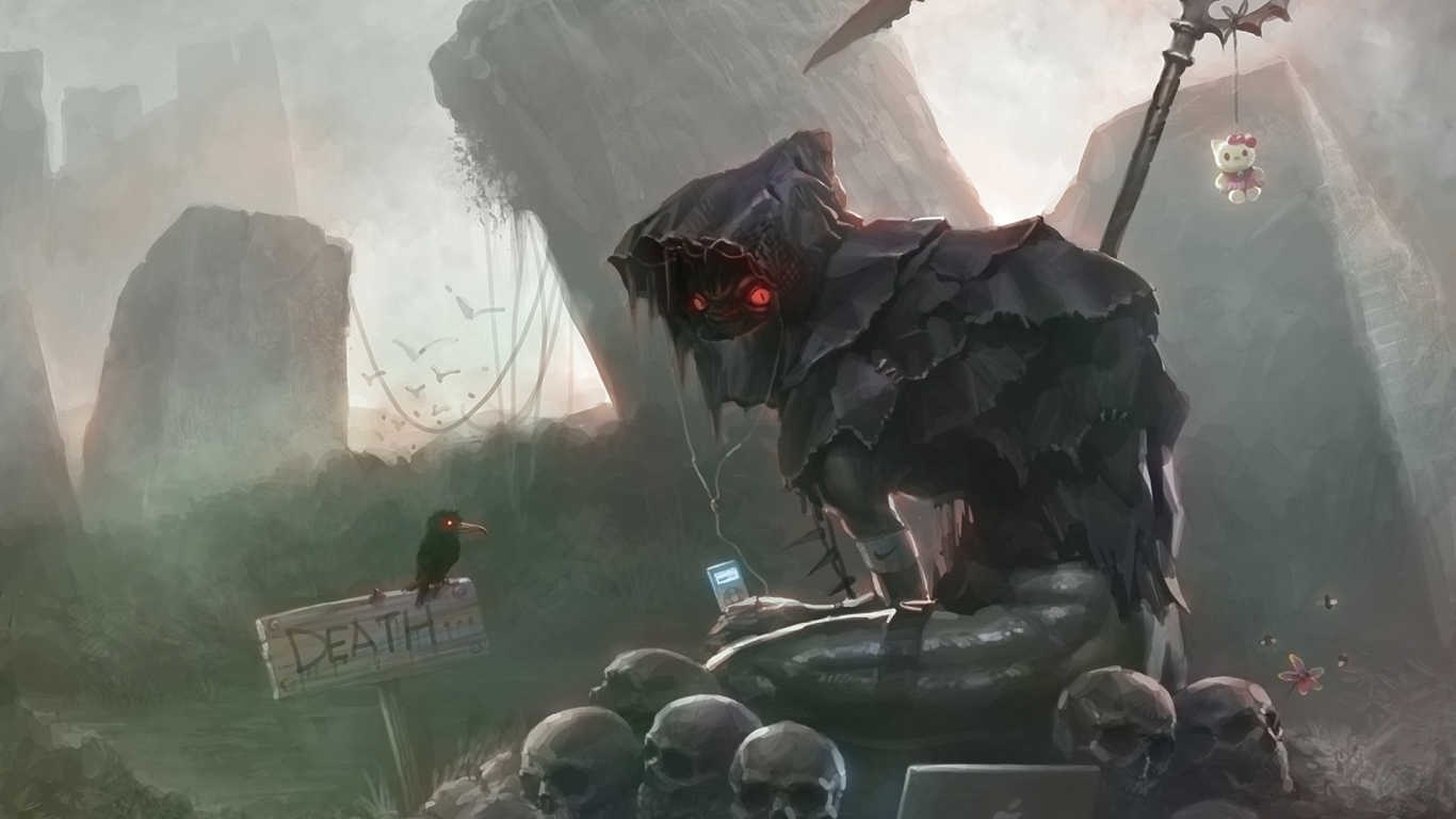 Смерть с ноутбуком Apple