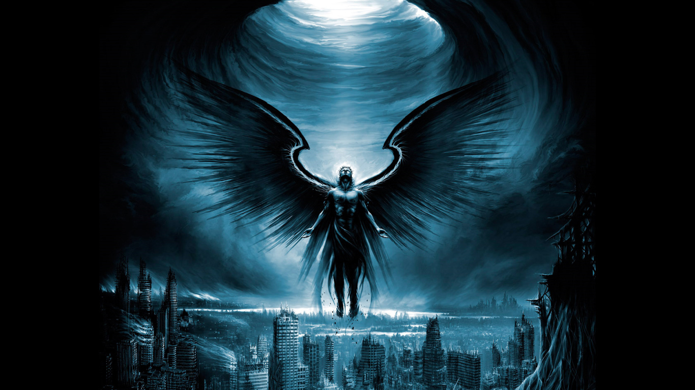 Черный ангел пришел на землю