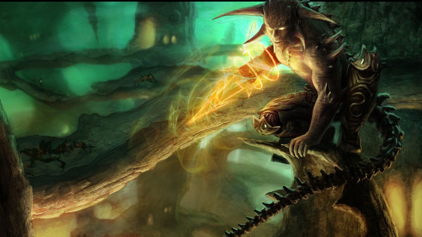 Демон на дереве