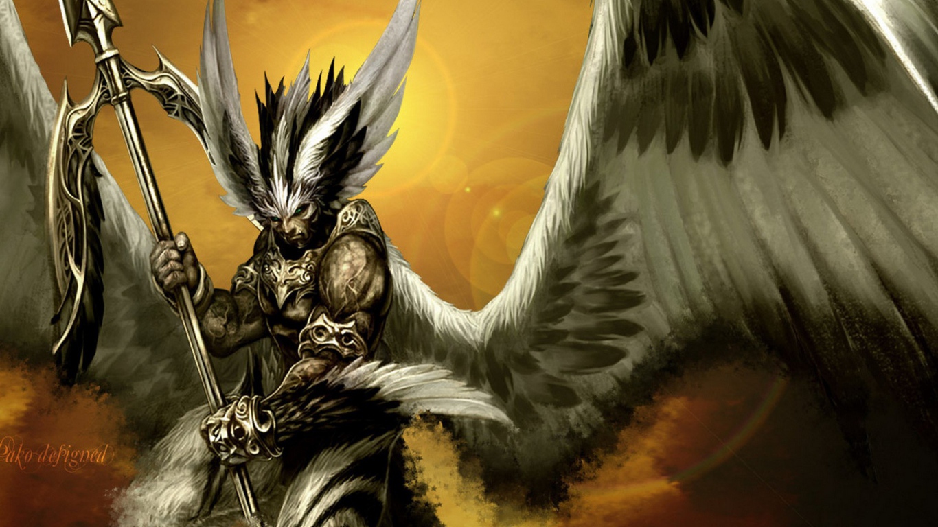 Человек птица