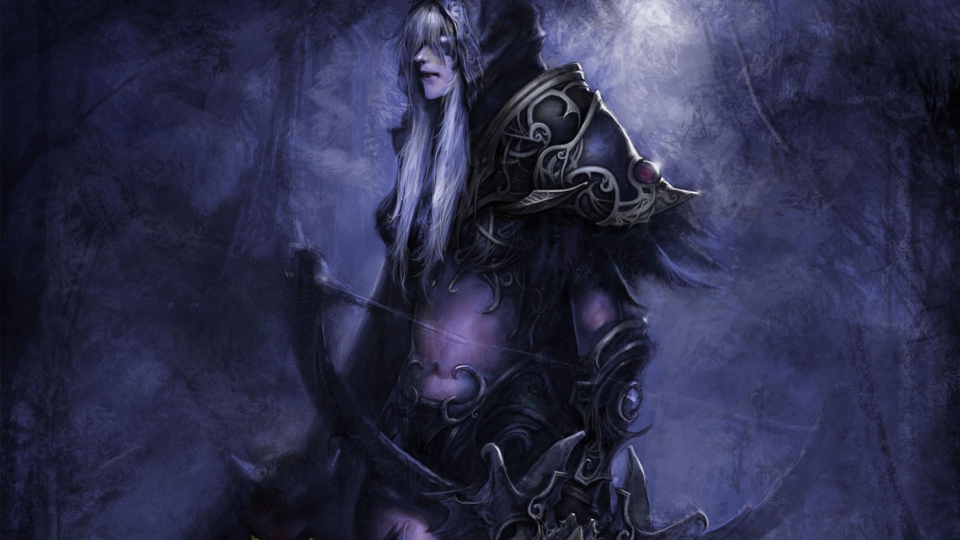 Воин в доспехах с оружием