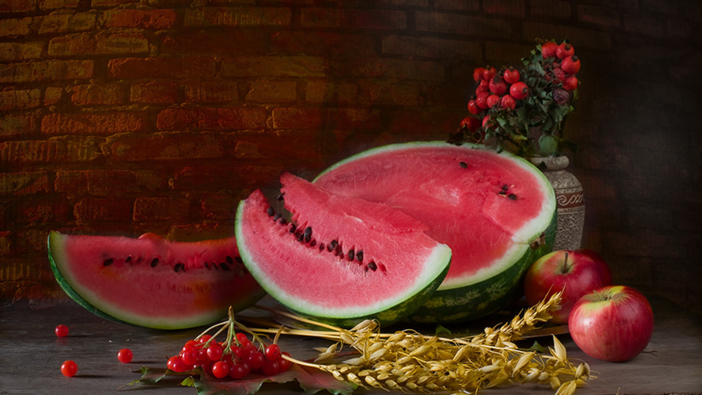 Натюрморт с арбузом