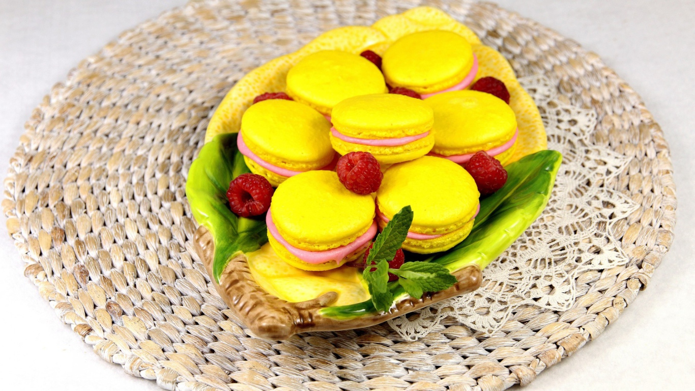 Печенье в лимонной глазури