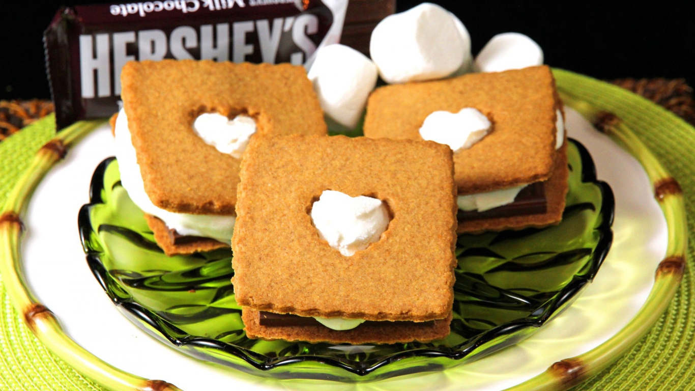 Печенье с кремом