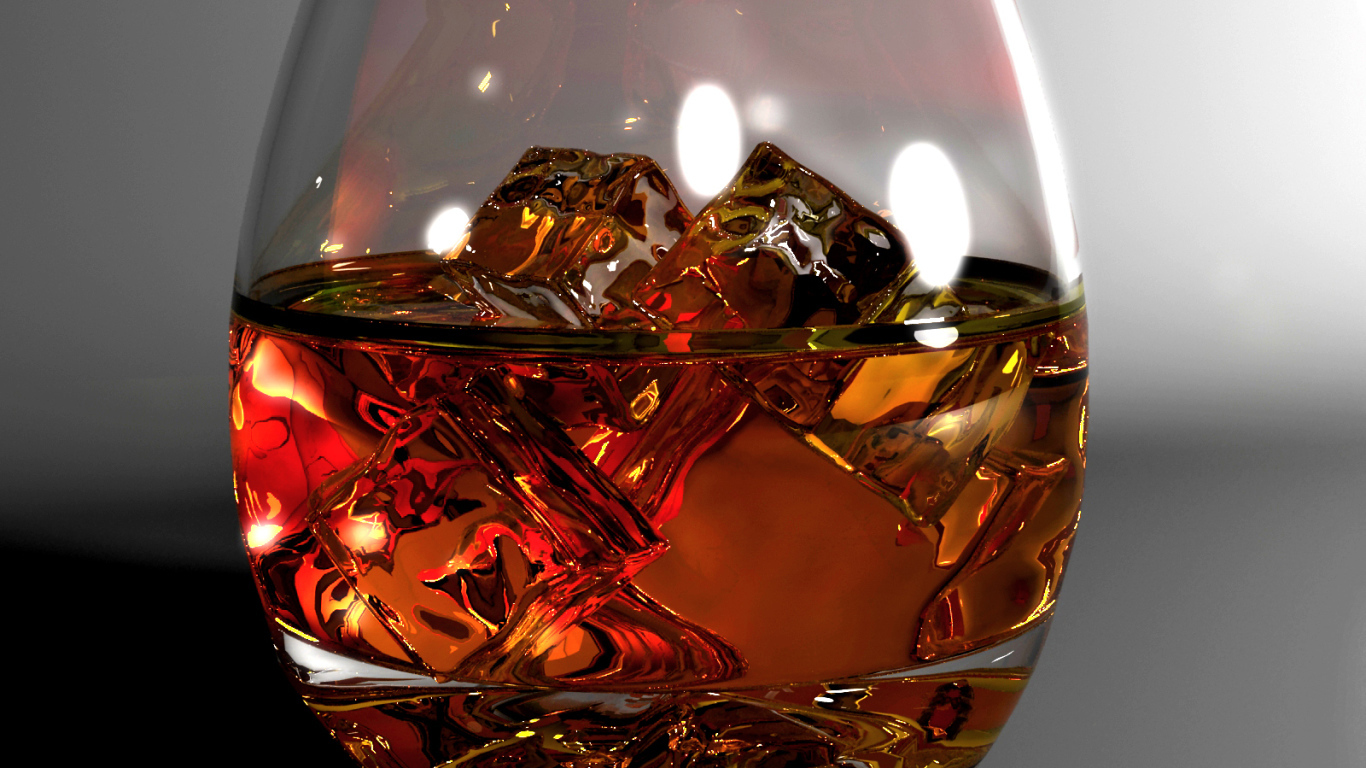 Виски со льдом