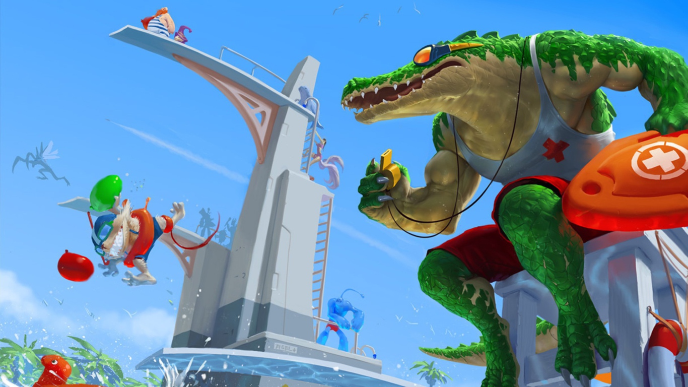 Крокодил спасатель