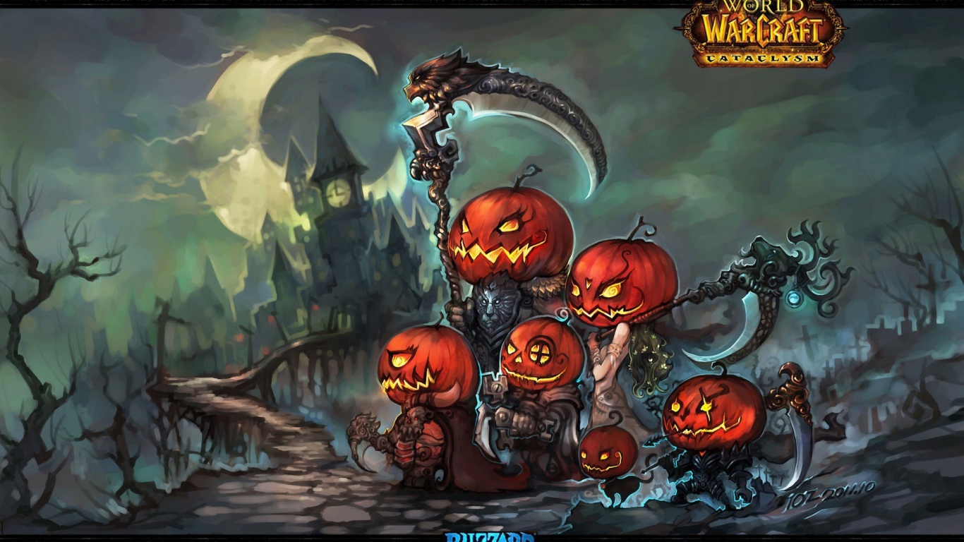 Тыквы из видео игры