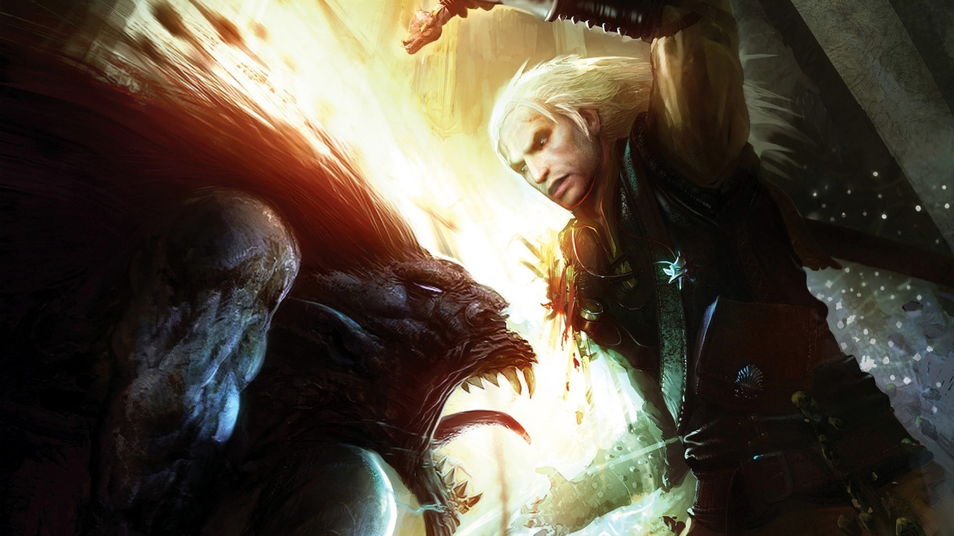 Заклинание зверя в игре Ведьмак