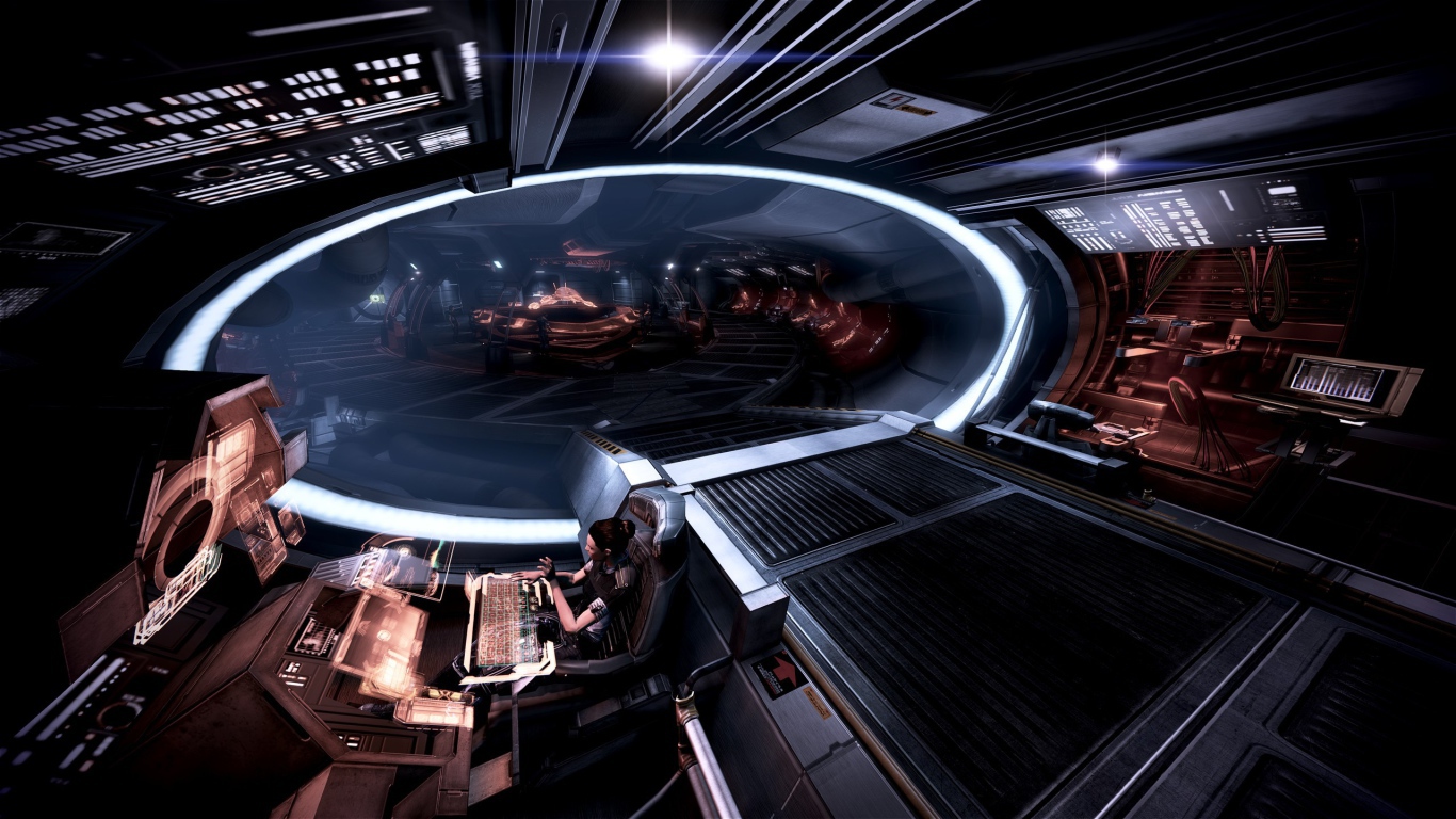 Космический корабль из видео игры