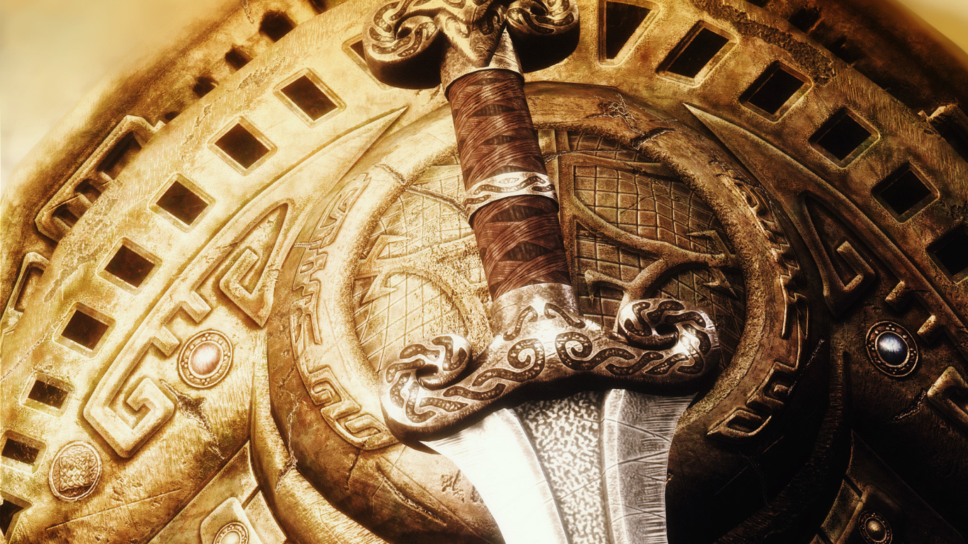 Щит и меч из игры