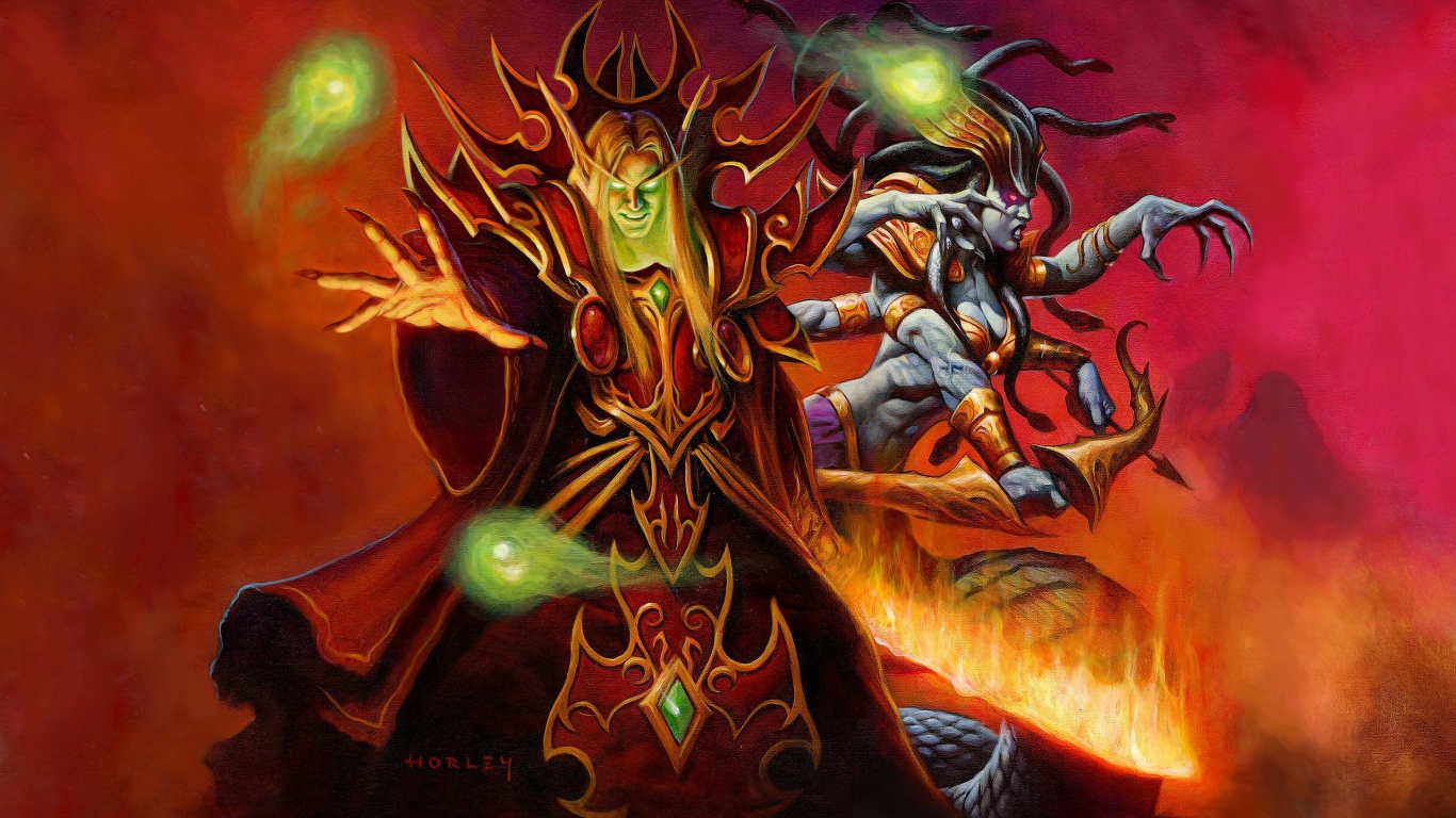 Колдун из видео игры