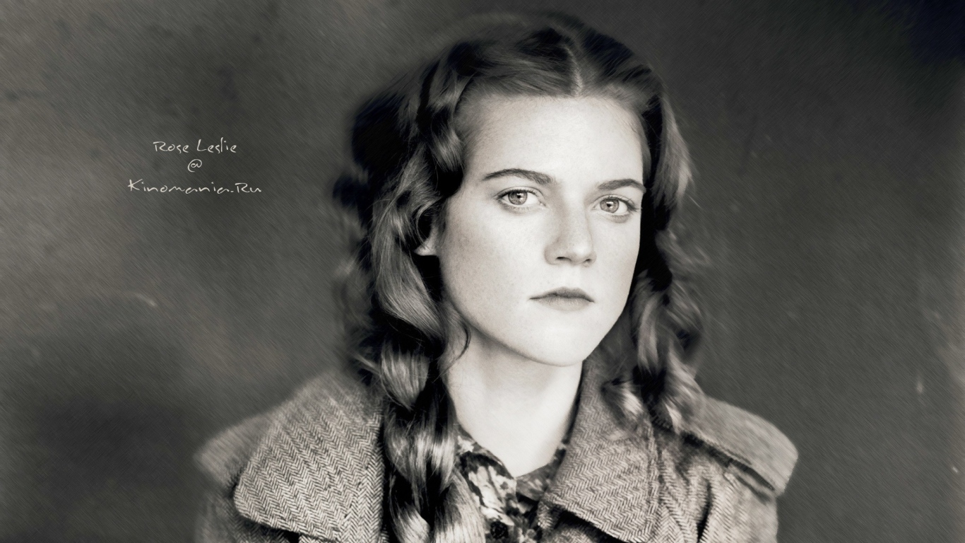 Популярная модель Роуз Лесли