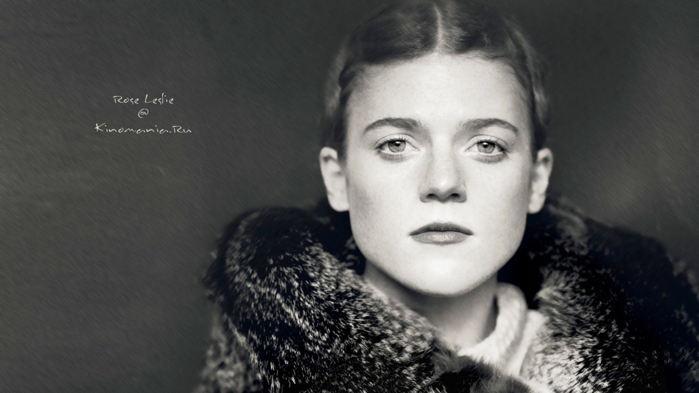 Очаровательная модель Роуз Лесли
