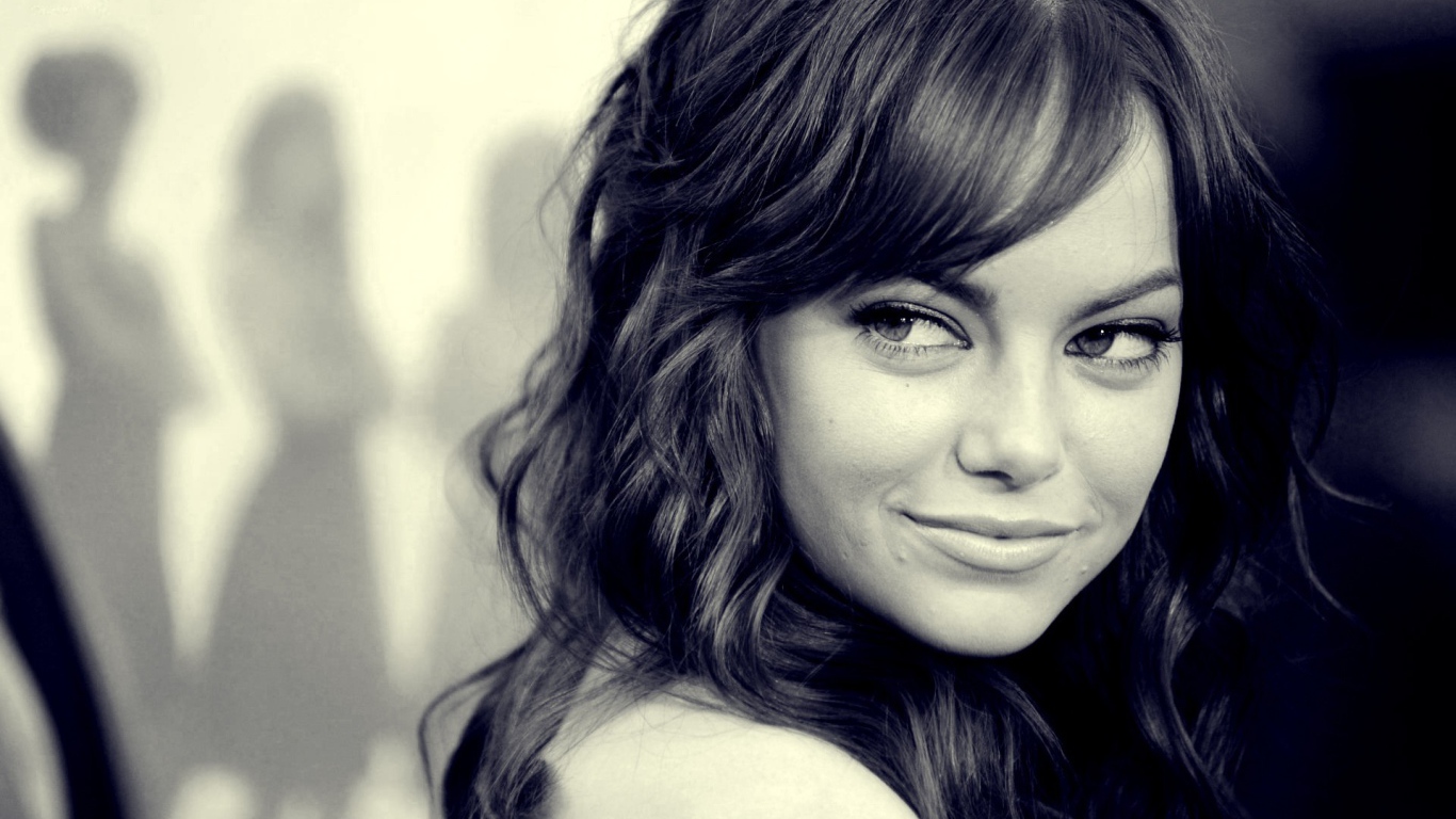 Красивая модель Эмма Стоун