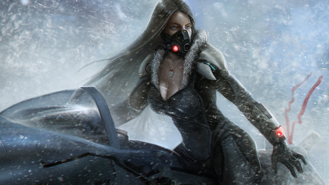 Снежная девушка с затерянной планеты