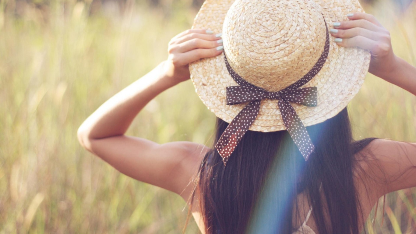 Шляпа с бантиком