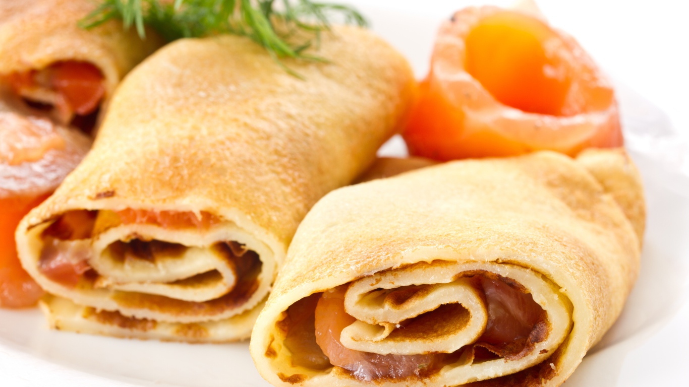 Изысканные блинчики на Масленицу