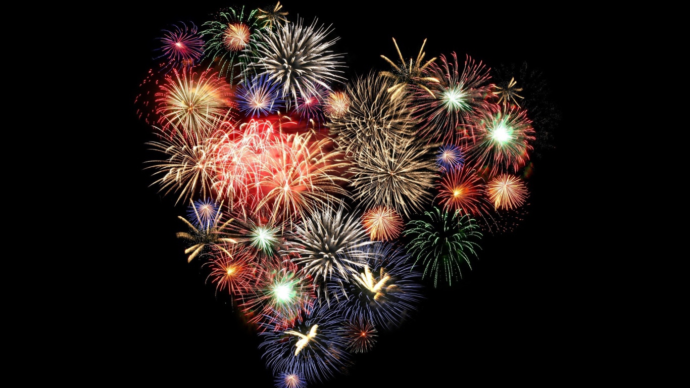 	 The heart of the fireworks