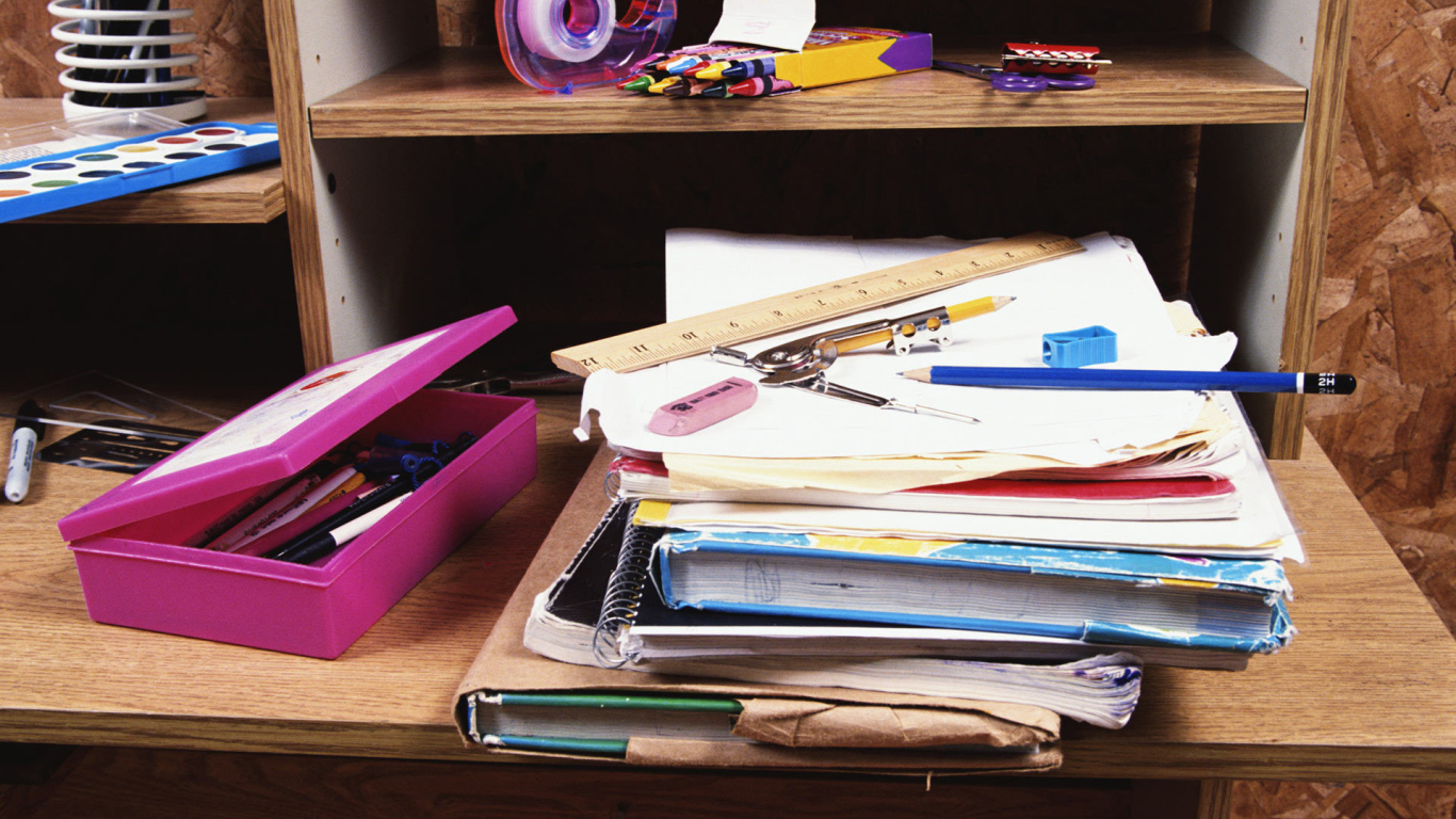 Сборы в школу в День знаний 1 сентября