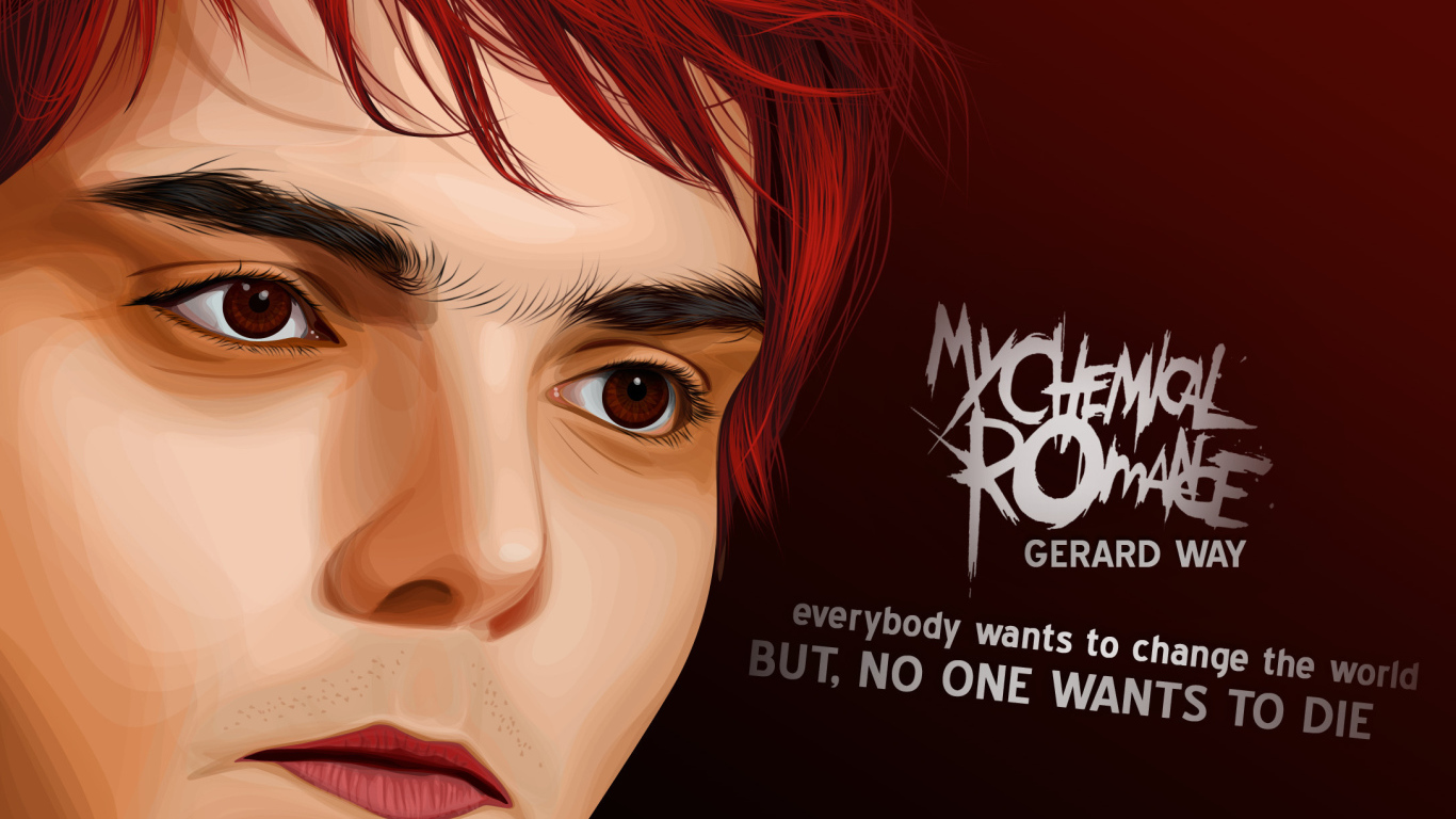 Популярная суперзвезда Джерард Уэй