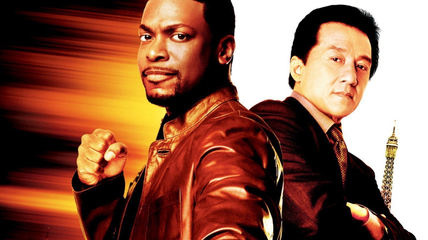 Голливудский Киноактер Джеки Чан и его друг