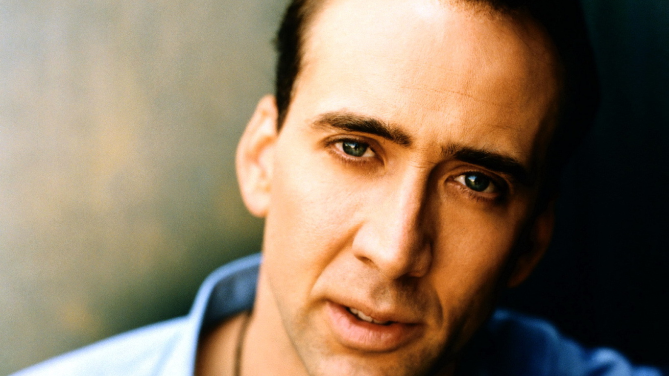 Николас Кейдж крупным планом