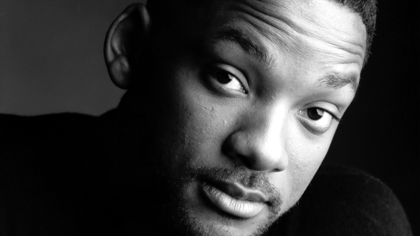 Уилл Смит в черно-белом