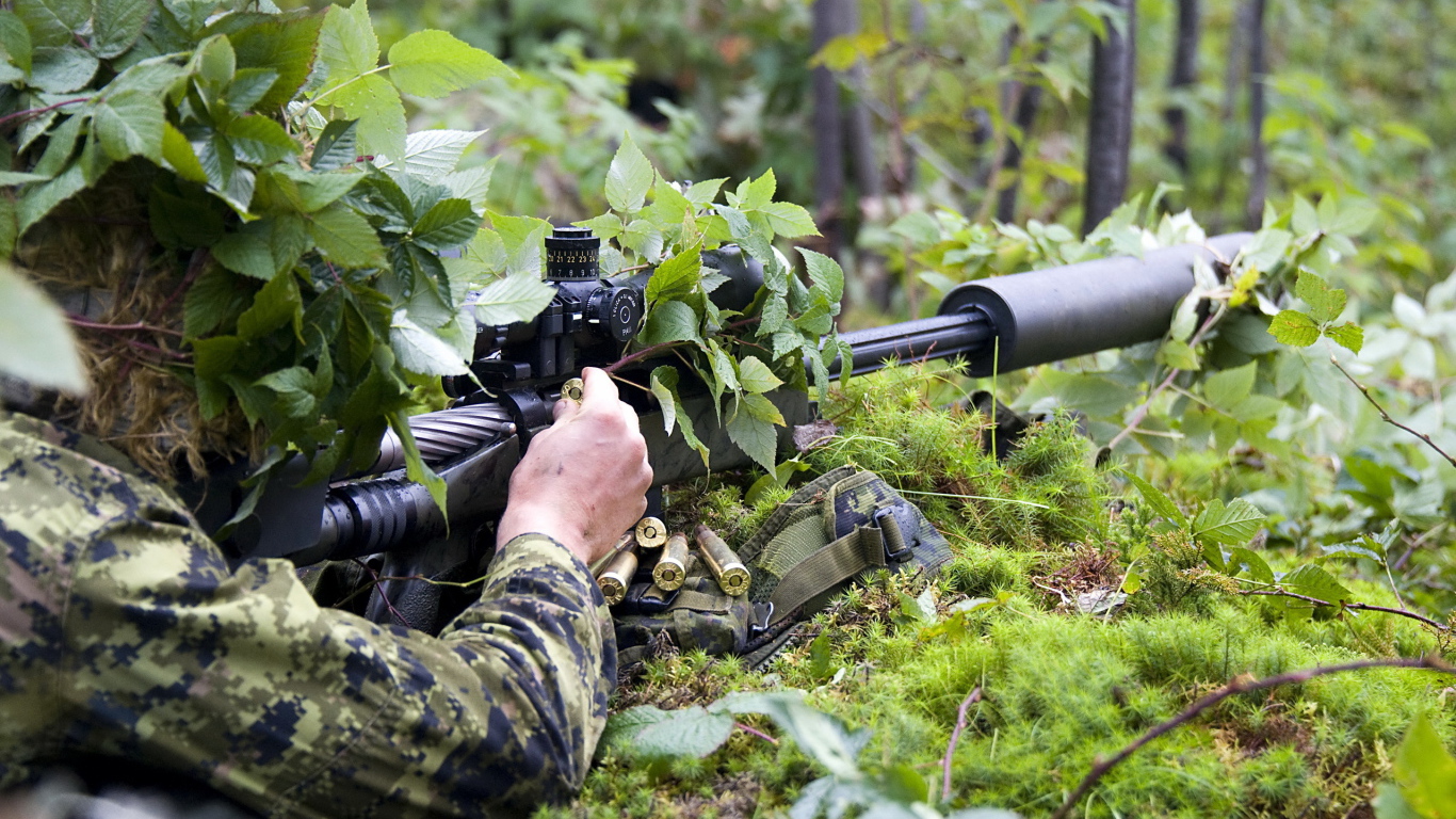 Снайпер в засаде