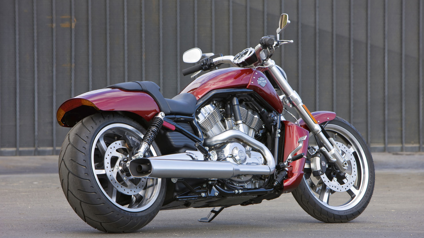 Красивый мотоцикл Harley-Davidson V-Rod Muscle