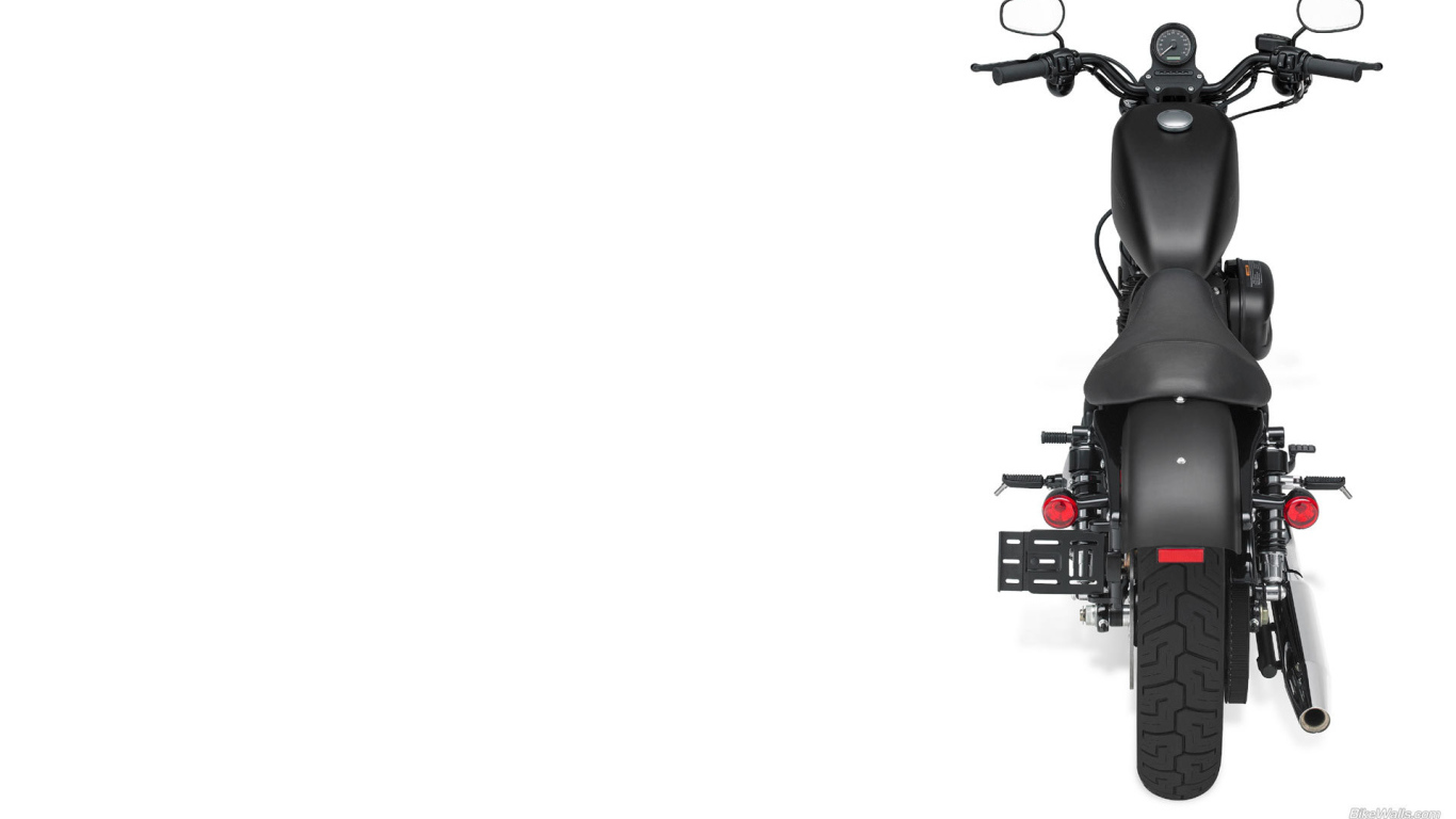 Красивый мотоцикл Harley-Davidson XL 883N Sportster Iron