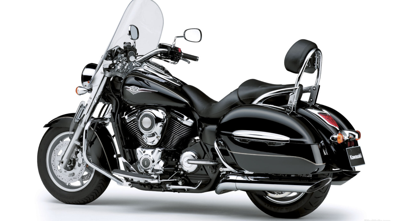 Красивый мотоцикл Kawasaki VN 1700 Classic