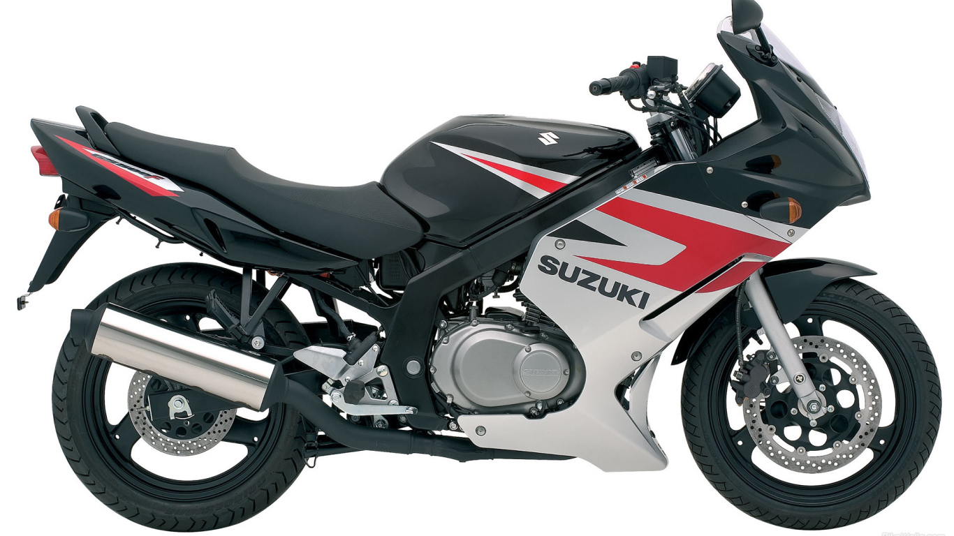 Красивый мотоцикл Suzuki  GS 500 F