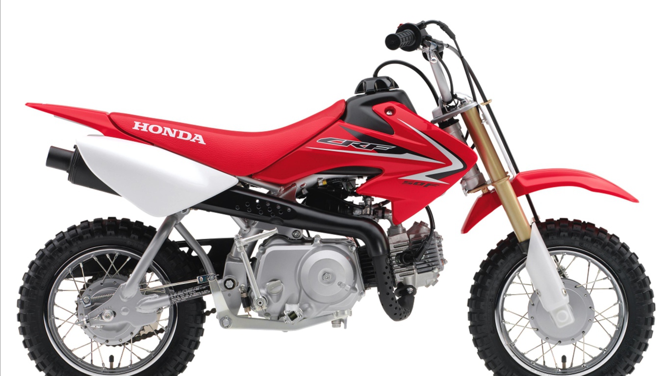 Мотоцикл модели Honda CRF 110 F