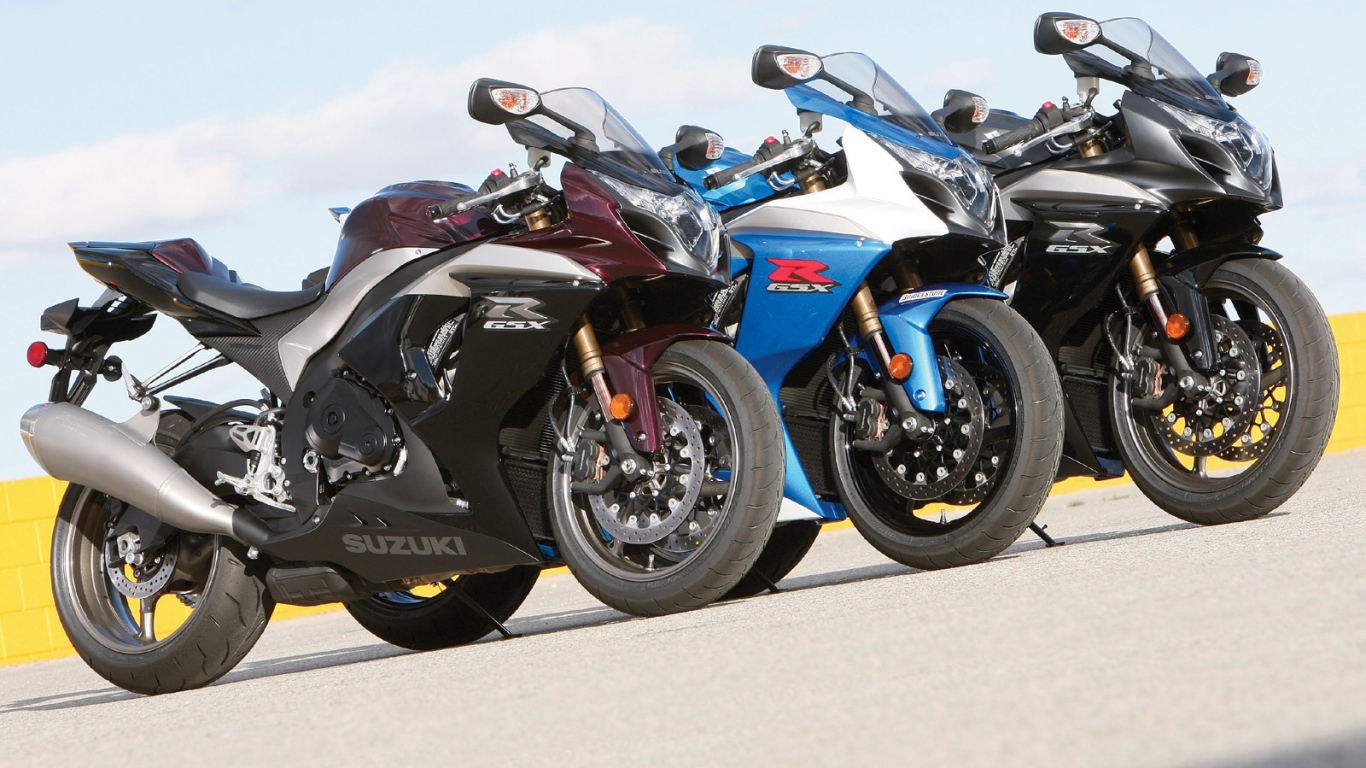 Быстрый мотоцикл Suzuki GSX-R 1000