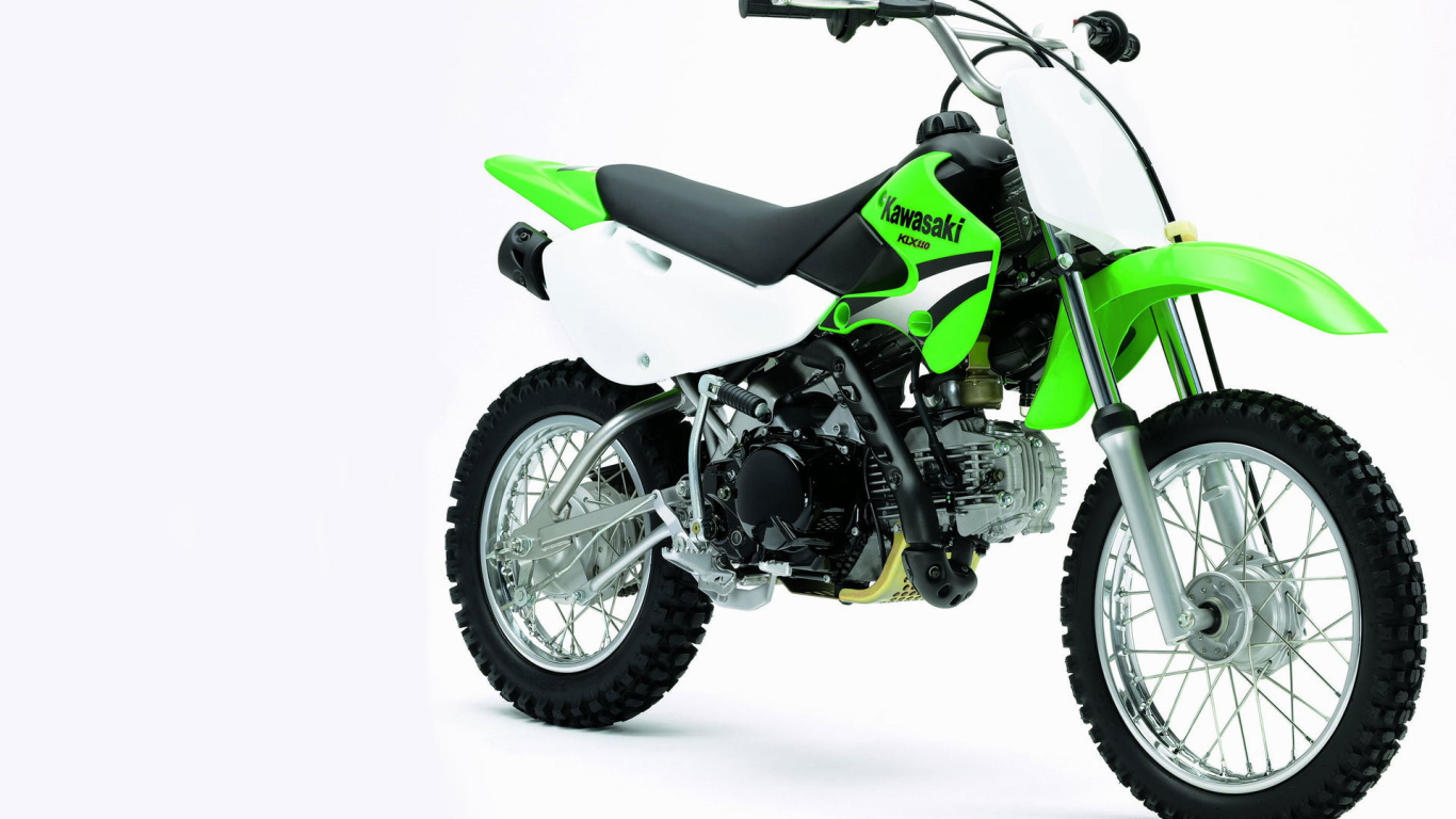 Быстрый мотоцикл Kawasaki KLX 110