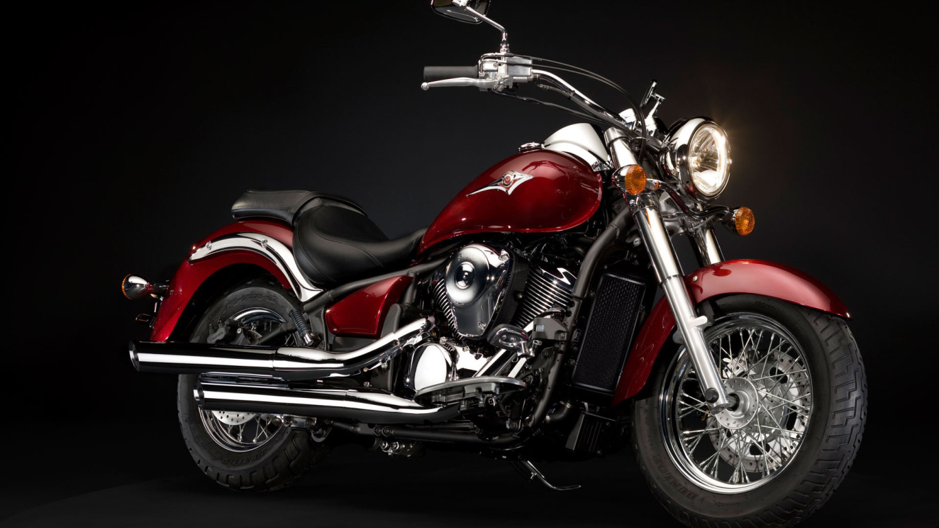 Быстрый мотоцикл Kawasaki VN 900 Classic