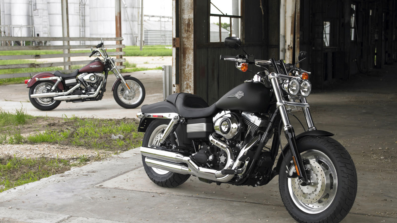 Невероятный мотоцикл Harley-Davidson Dyna Super Glide Custom