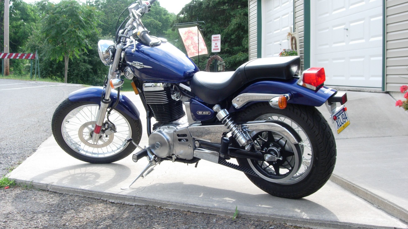 Невероятный мотоцикл Suzuki Boulevard S 40