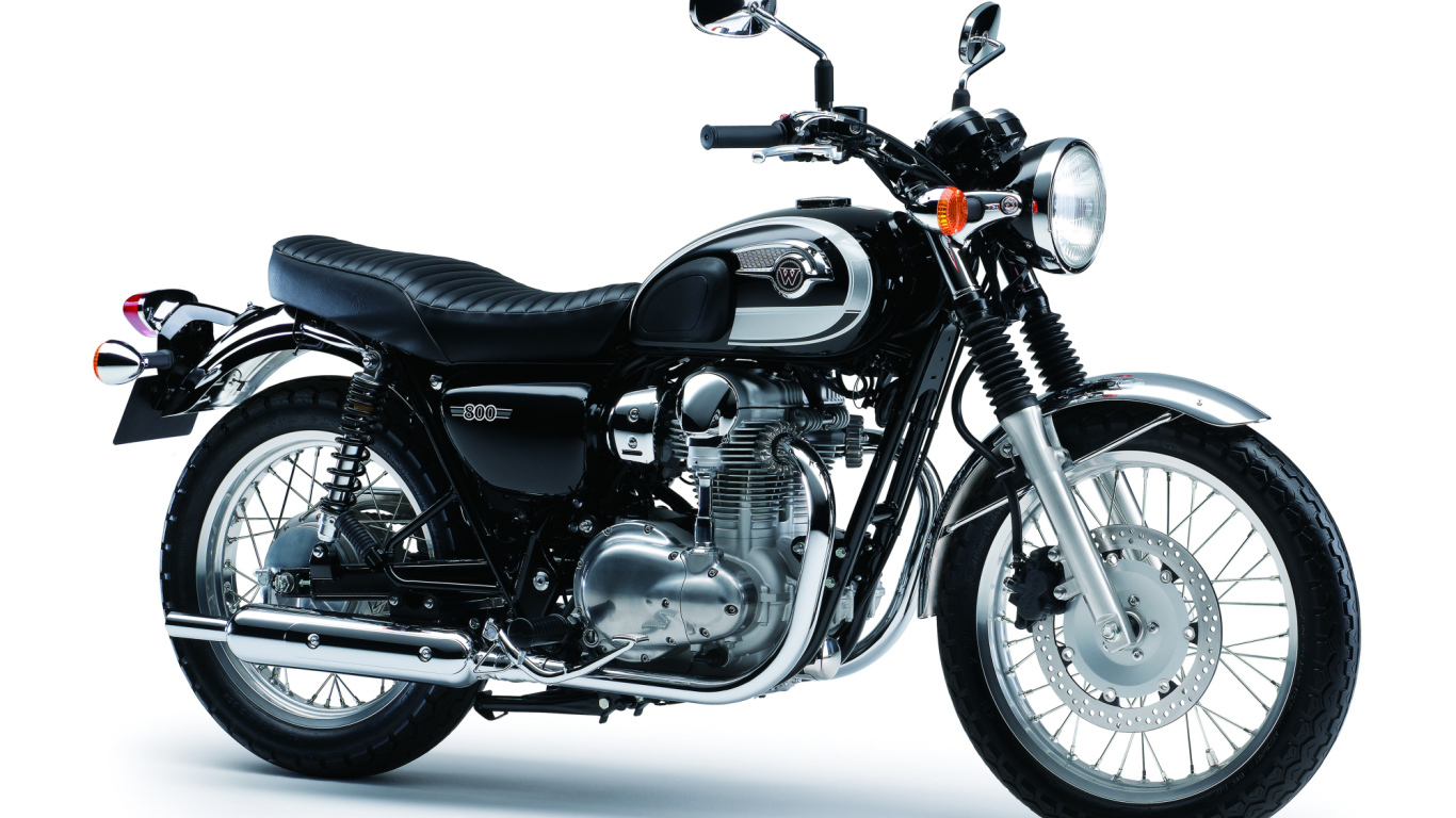 Невероятно быстрый мотоцикл Kawasaki W 800