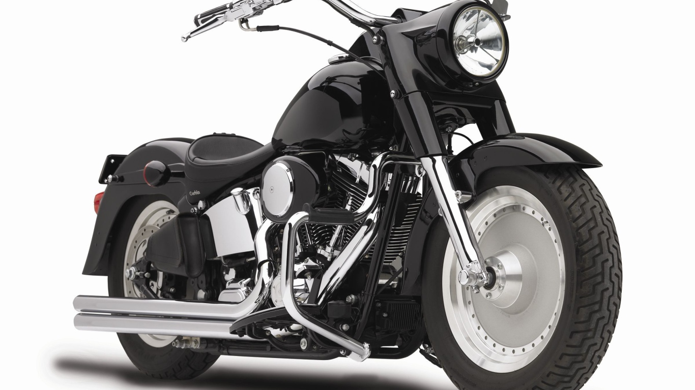 Невероятно быстрый мотоцикл Harley-Davidson Fat Boy